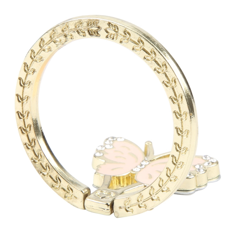 Butterfly Metal Mobile Phone Ring Holder