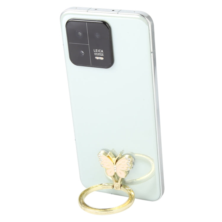 Butterfly Metal Mobile Phone Ring Holder