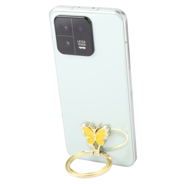 Butterfly Metal Mobile Phone Ring Holder