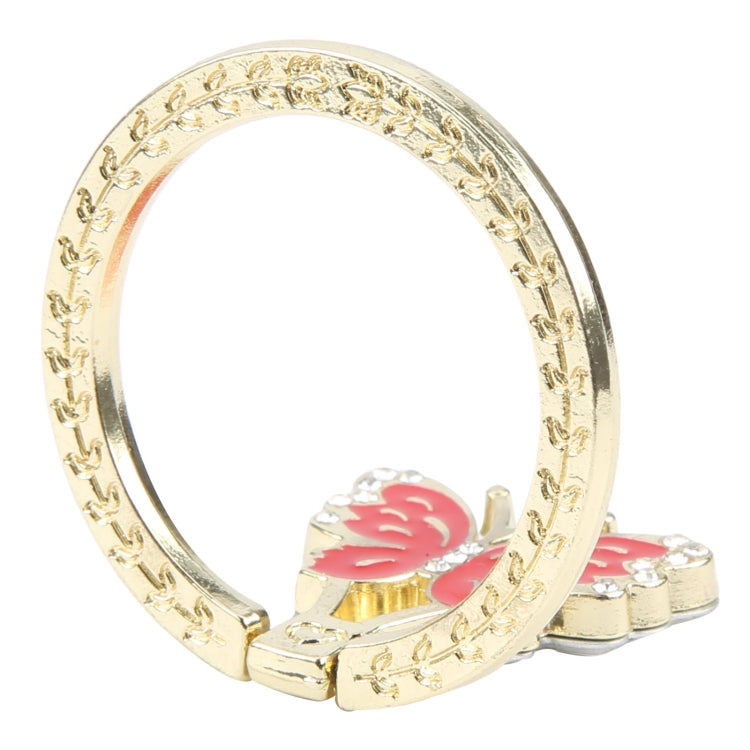 Butterfly Metal Mobile Phone Ring Holder