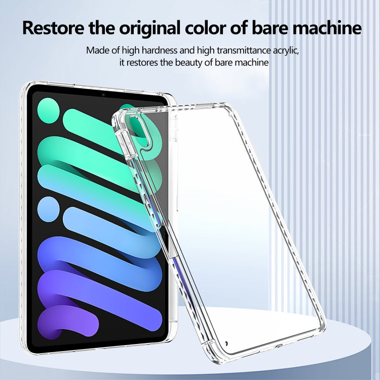 For iPad Air 13 2026 / 2025 / 2024 Acrylic Hybrid TPU Tablet Case with Pen Slot