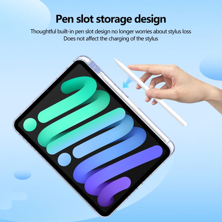 For iPad Pro 11 2025 / 2024 Acrylic Hybrid TPU Tablet Case with Pen Slot