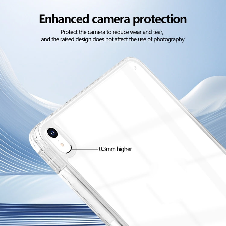 For iPad mini 2024 / mini 6 Acrylic Hybrid TPU Tablet Case with Pen Slot