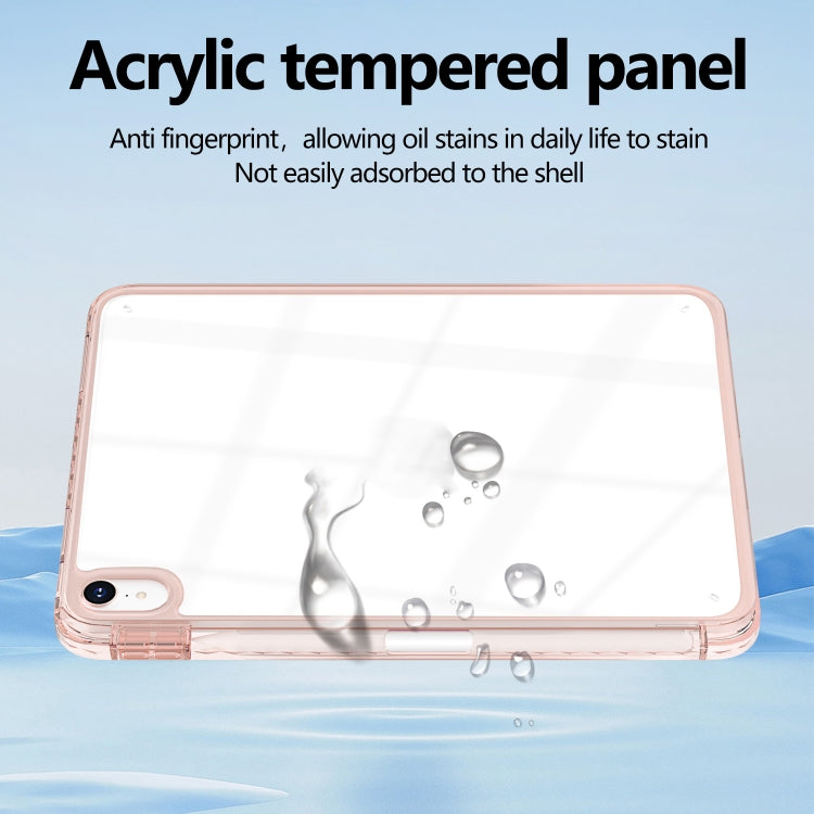 For iPad mini 2024 / mini 6 Acrylic Hybrid TPU Tablet Case with Pen Slot