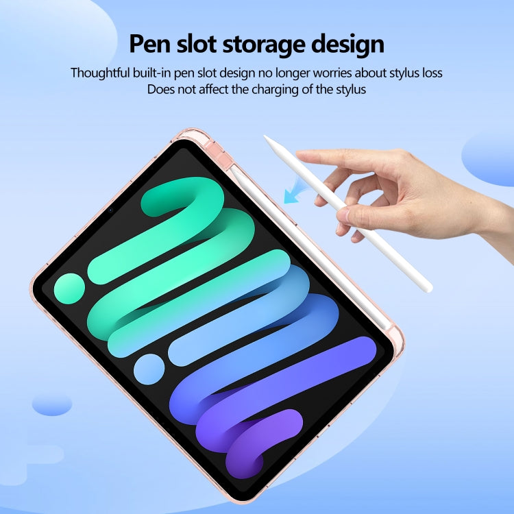 For iPad mini 2024 / mini 6 Acrylic Hybrid TPU Tablet Case with Pen Slot