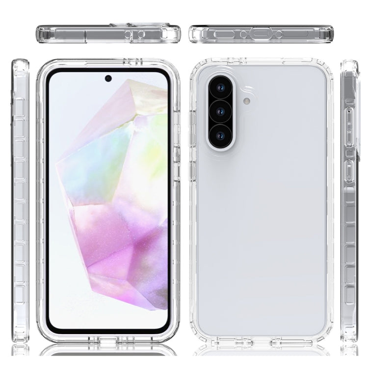 For Samsung Galaxy A36 / A56 5G Clear TPU Hybrid PC Shockproof Phone Case - Transparent