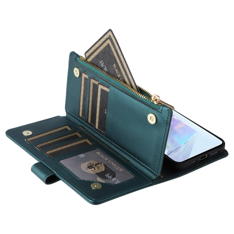 For Samsung Galaxy A55 5G Crossbody Zipper Wallet Rhombus Leather Phone Case