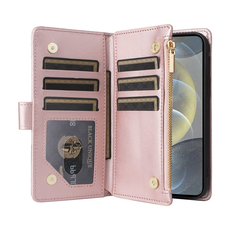 For Samsung Galaxy S24 5G Crossbody Zipper Wallet Rhombus Leather Phone Case
