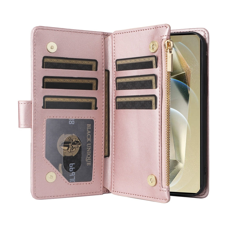 For Samsung Galaxy S24 Ultra 5G Crossbody Zipper Wallet Rhombus Leather Phone Case