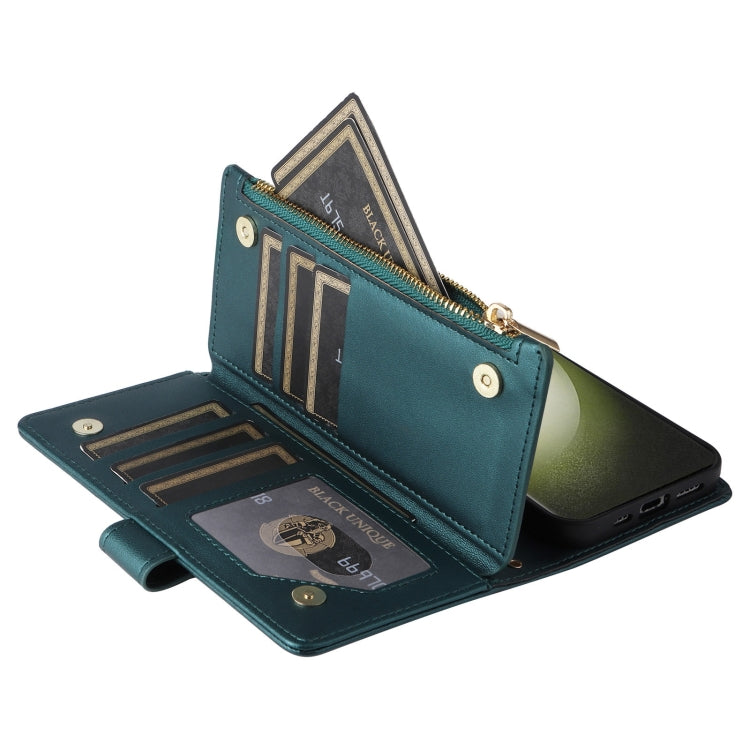 For Samsung Galaxy S23 Ultra 5G Crossbody Zipper Wallet Rhombus Leather Phone Case