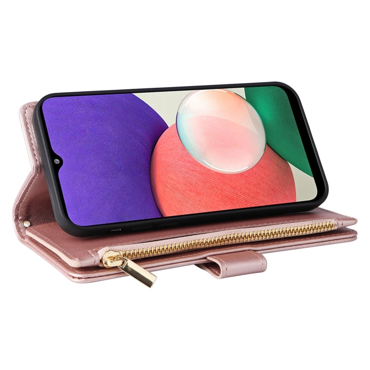 For Samsung Galaxy S21+ 5G Crossbody Zipper Wallet Rhombus Leather Phone Case
