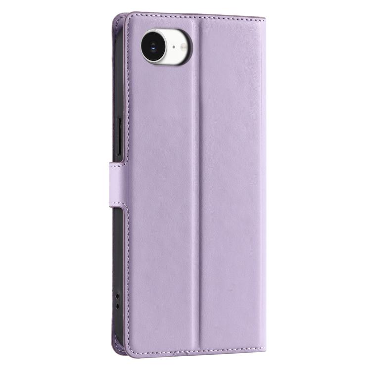 For iPhone 17e / 16e Voltage Ultra-thin Dot Leather Phone Case