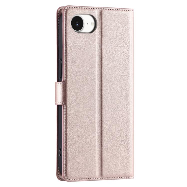 For iPhone 17e / 16e Voltage Ultra-thin Dot Leather Phone Case