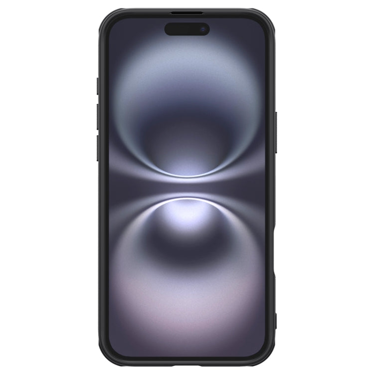 For iPhone 16 NILLKIN Frosted Shield Pro PC + TPU Phone Case