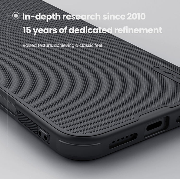 For iPhone 16 NILLKIN Frosted Shield Pro PC + TPU Phone Case