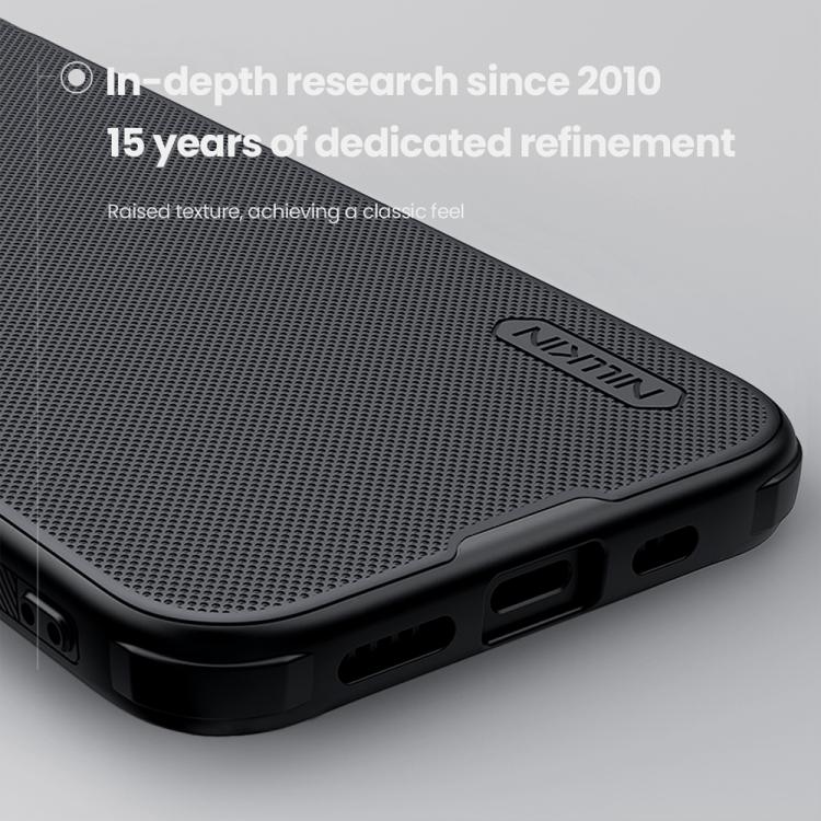 For iPhone 17e / 16e NILLKIN Frosted Shield Pro PC + TPU Phone Case