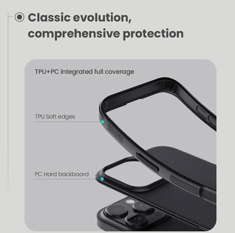 For iPhone 16 Pro Max NILLKIN Frosted Shield Pro Magnetic Magsafe Phone Case