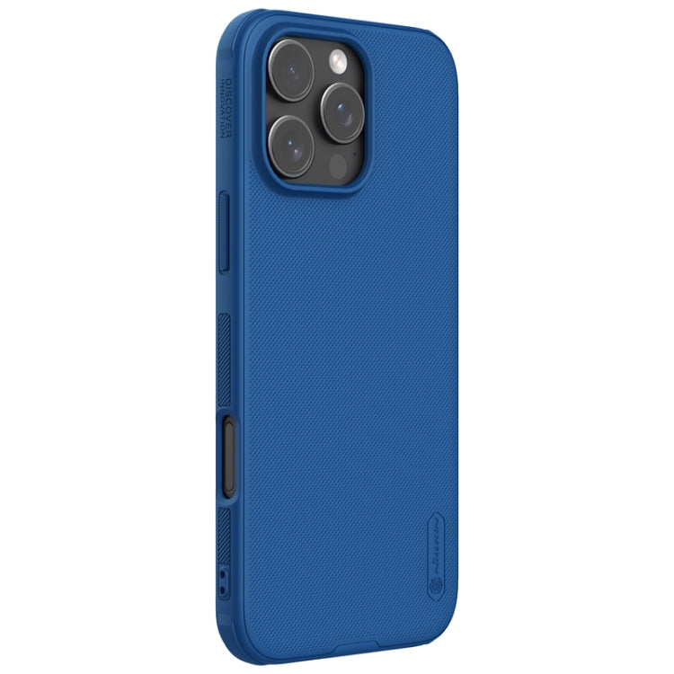 For iPhone 16 Pro Max NILLKIN Frosted Shield Pro Magnetic Magsafe Phone Case