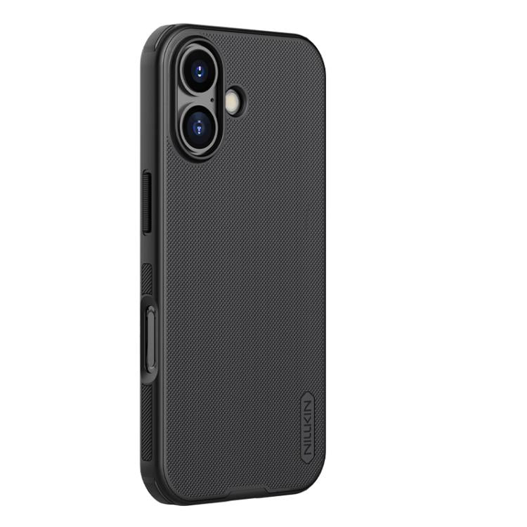 For iPhone 17 NILLKIN Frosted Shield Pro Magnetic Magsafe Phone Case - Black