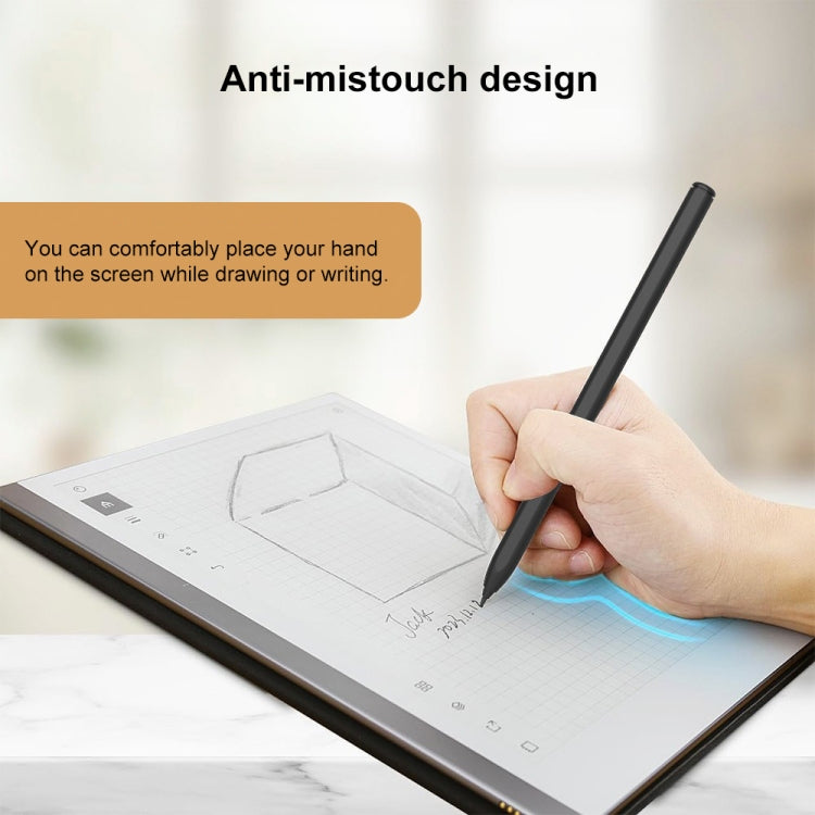 P30 Tilt Pressure-sensitive Prevent Accidental Touch Magnetic Stylus Pen for Samsung Tab - Black