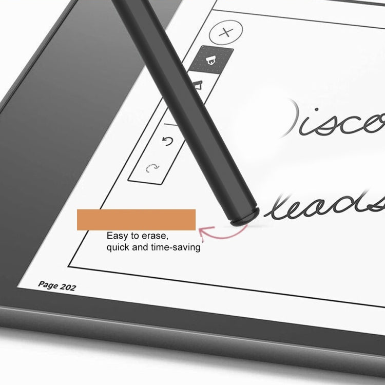 P30 Tilt Pressure-sensitive Prevent Accidental Touch Magnetic Stylus Pen for Samsung Tab - Black