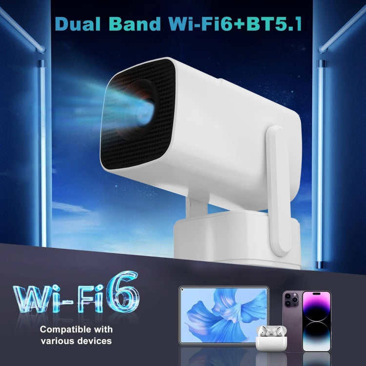 Y7S 720P Android 11 OS Portable Home WiFi Projector with Speaker, CPU:Allwinner H713