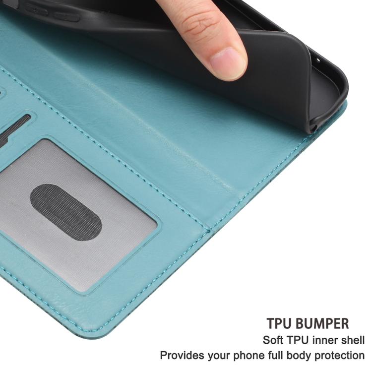 For iPhone Air Floral Embossed Pattern Leather Phone Case