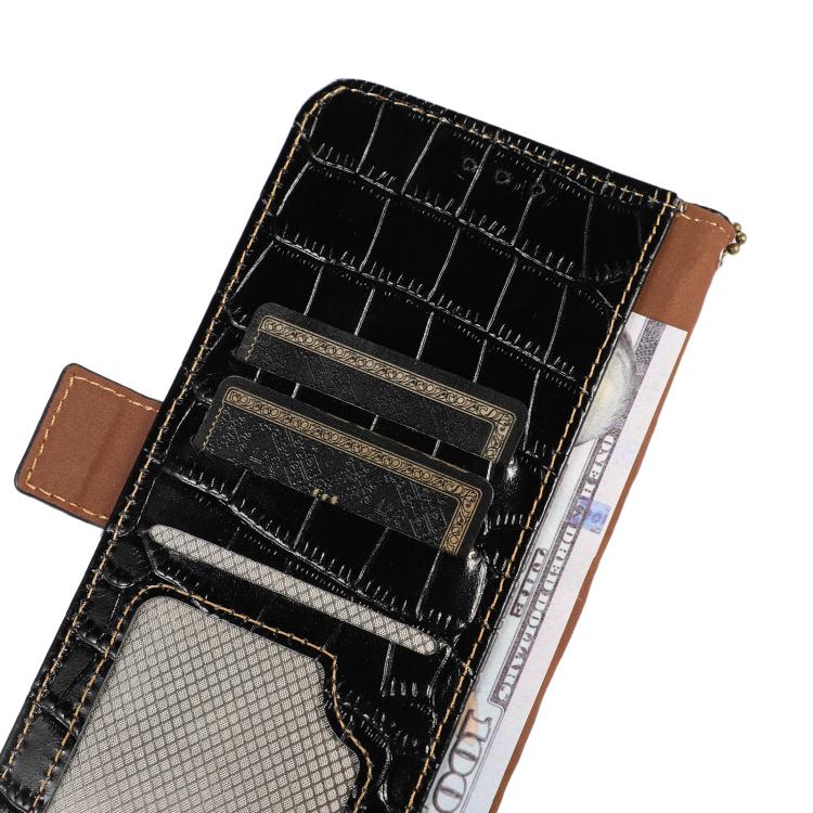 For Xiaomi 17 Crocodile Top Layer Cowhide Leather Phone Case