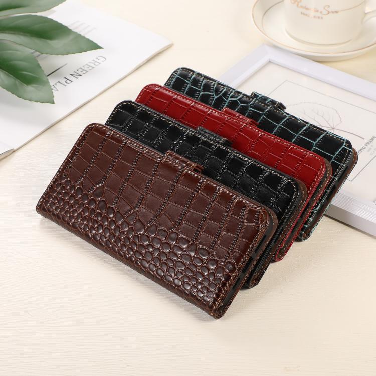 For Xiaomi 17T 5G Crocodile Top Layer Cowhide Leather Phone Case