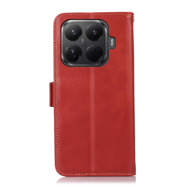 For Xiaomi 15T Pro 5G Magnetic Crazy Horse Texture Genuine Leather RFID Phone Case