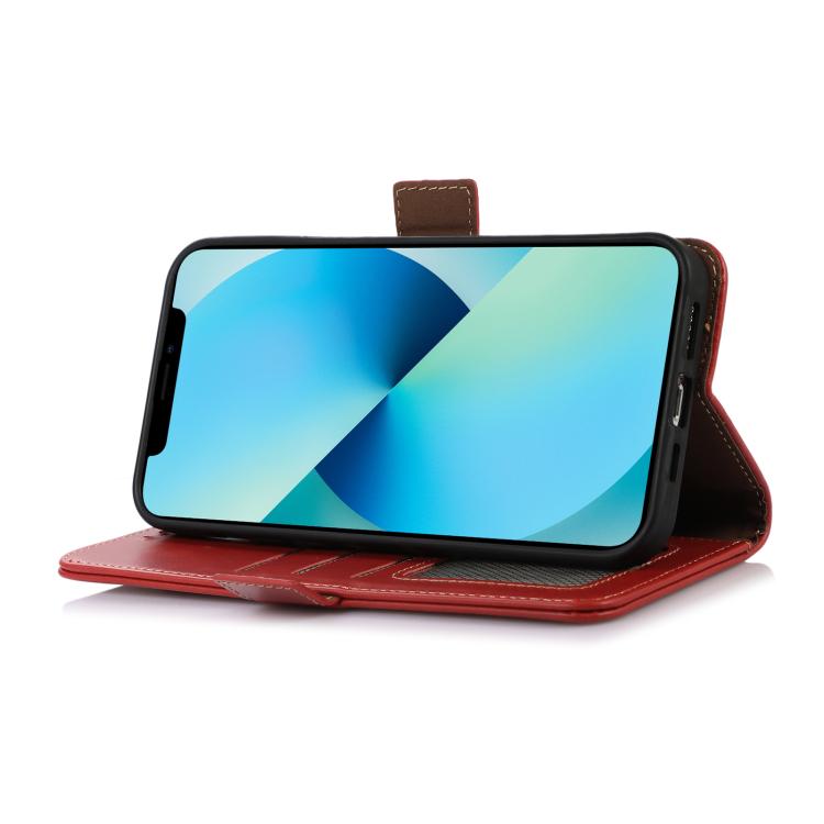 For Xiaomi 17 Pro Magnetic Crazy Horse Texture Genuine Leather RFID Phone Case