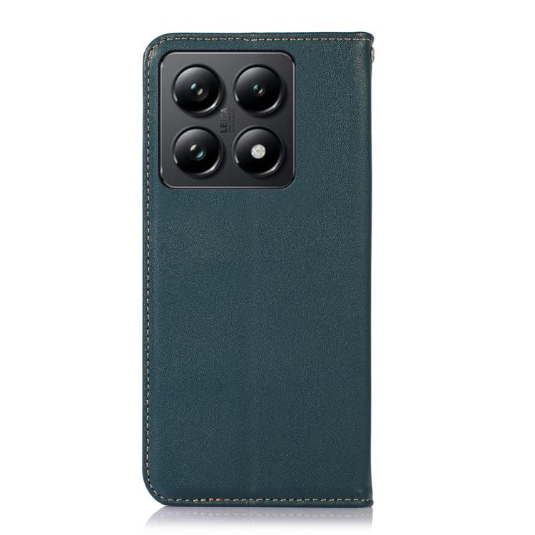 For Xiaomi 14T KHAZNEH Nappa Top Layer Cowhide Leather Phone Case