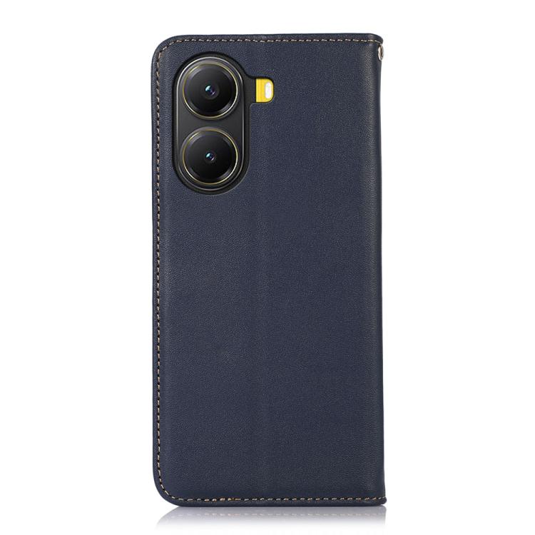 For Xiaomi Poco X7 Pro KHAZNEH Nappa Top Layer Cowhide Leather Phone Case