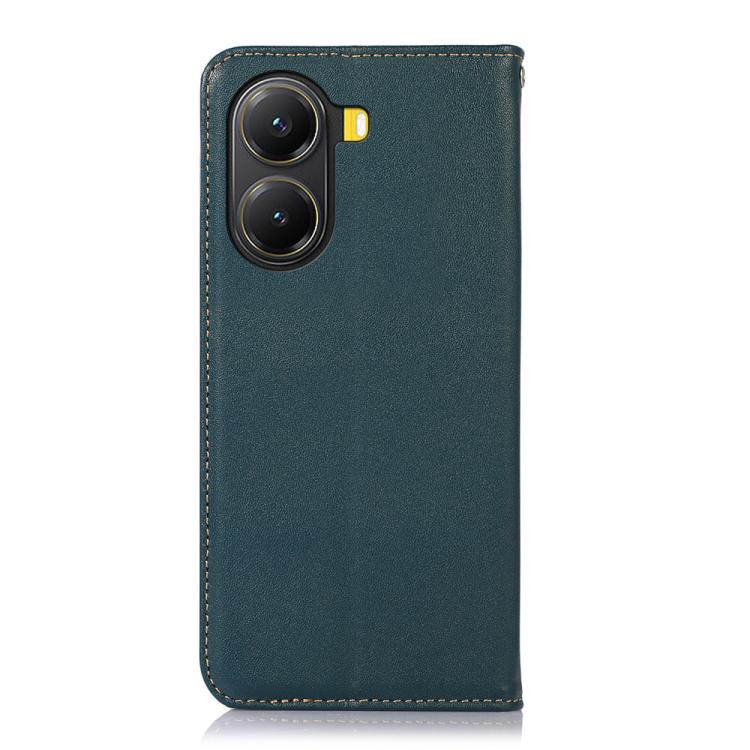 For Xiaomi Poco X7 Pro KHAZNEH Nappa Top Layer Cowhide Leather Phone Case