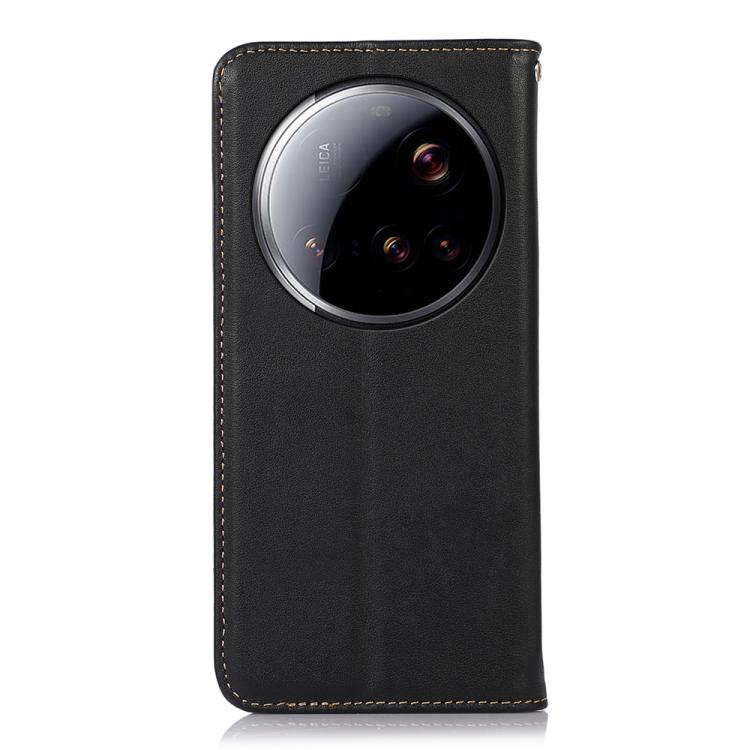 For Xiaomi 15 Ultra KHAZNEH Nappa Top Layer Cowhide Leather Phone Case