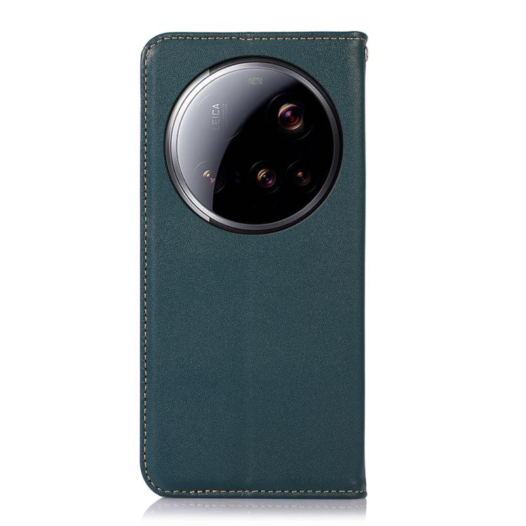 For Xiaomi 15 Ultra KHAZNEH Nappa Top Layer Cowhide Leather Phone Case