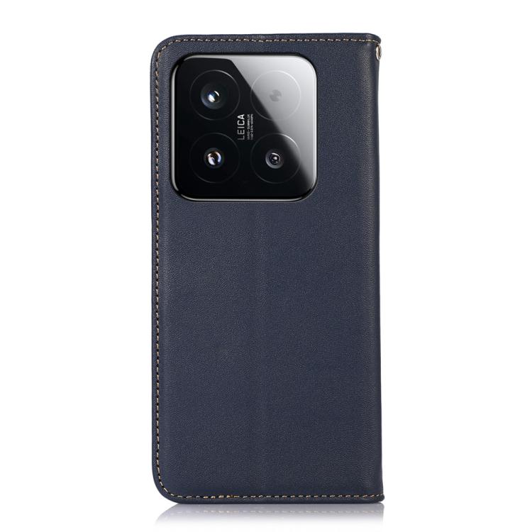For Xiaomi 15T 5G KHAZNEH Nappa Top Layer Cowhide Leather Phone Case