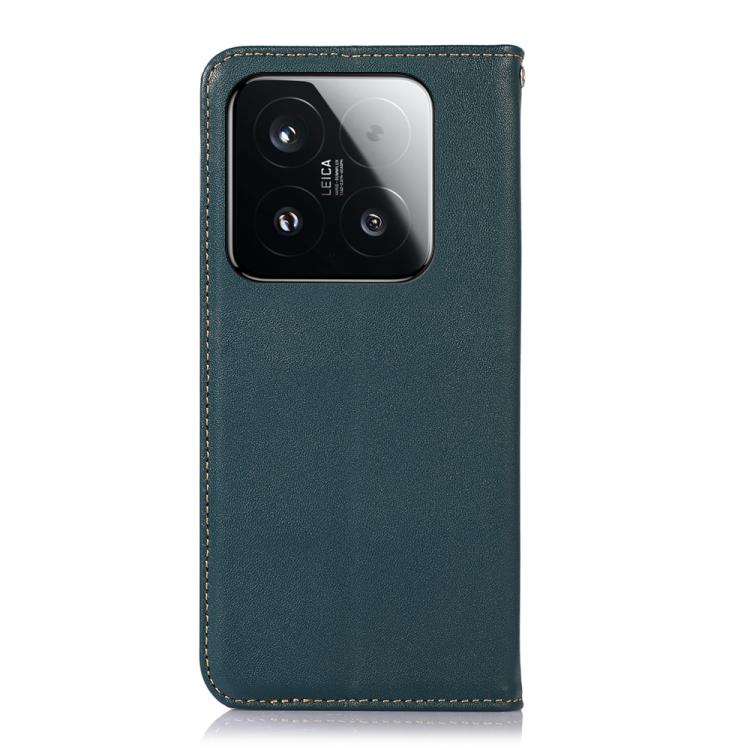 For Xiaomi 15T 5G KHAZNEH Nappa Top Layer Cowhide Leather Phone Case