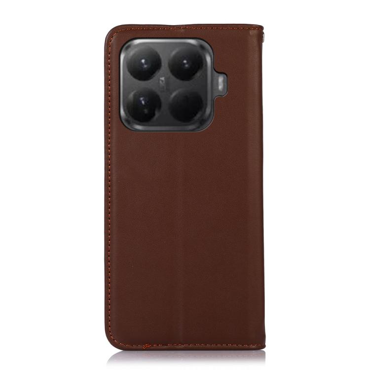 For Xiaomi 15T Pro 5G KHAZNEH Nappa Top Layer Cowhide Leather Phone Case