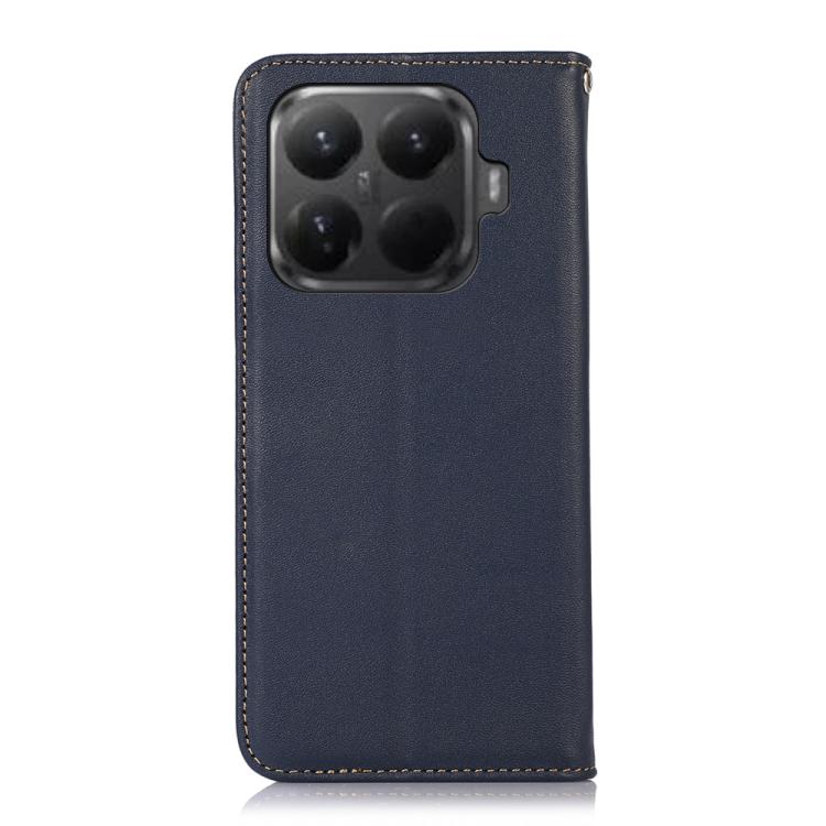 For Xiaomi 15T Pro 5G KHAZNEH Nappa Top Layer Cowhide Leather Phone Case