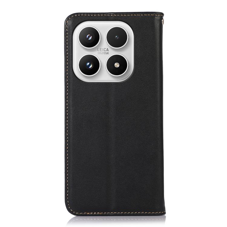 For Xiaomi 17 KHAZNEH Nappa Top Layer Cowhide Leather Phone Case