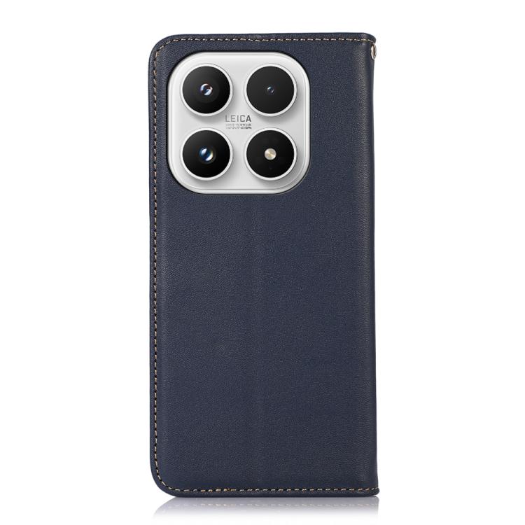 For Xiaomi 17 KHAZNEH Nappa Top Layer Cowhide Leather Phone Case