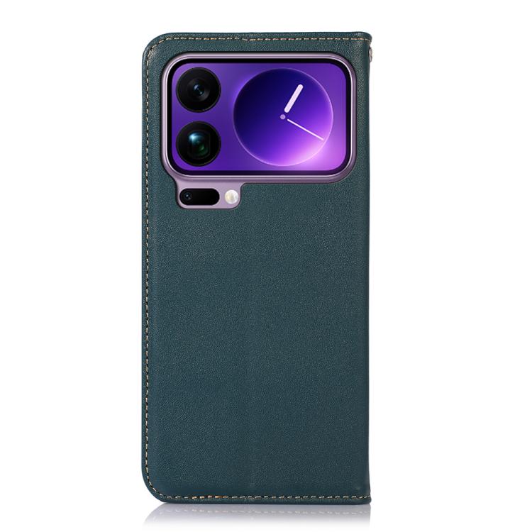 For Xiaomi 17 Pro KHAZNEH Nappa Top Layer Cowhide Leather Phone Case