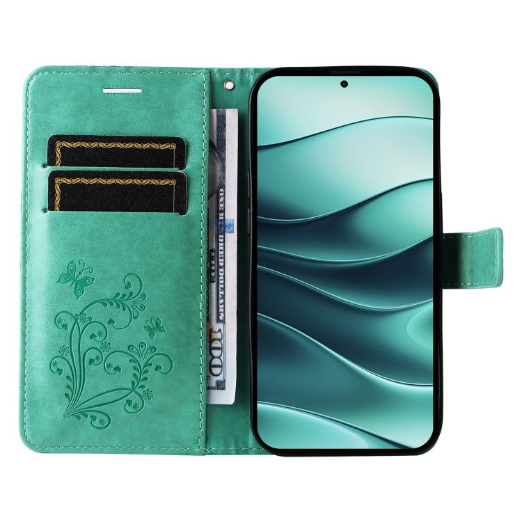 For Redmi Note 14 5G 3D Butterfly Embossed Pattern Flip Leather Phone Case