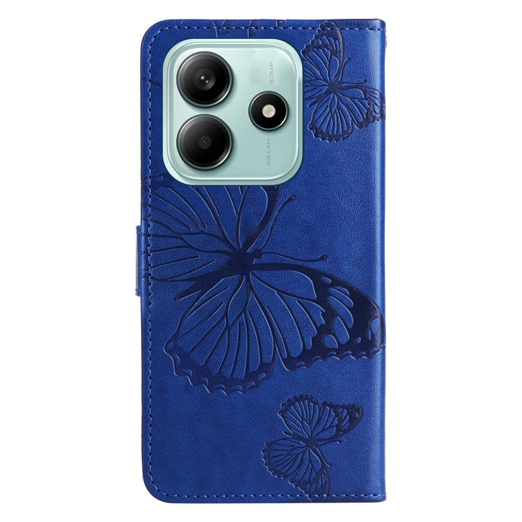 For Redmi Note 14 5G 3D Butterfly Embossed Pattern Flip Leather Phone Case