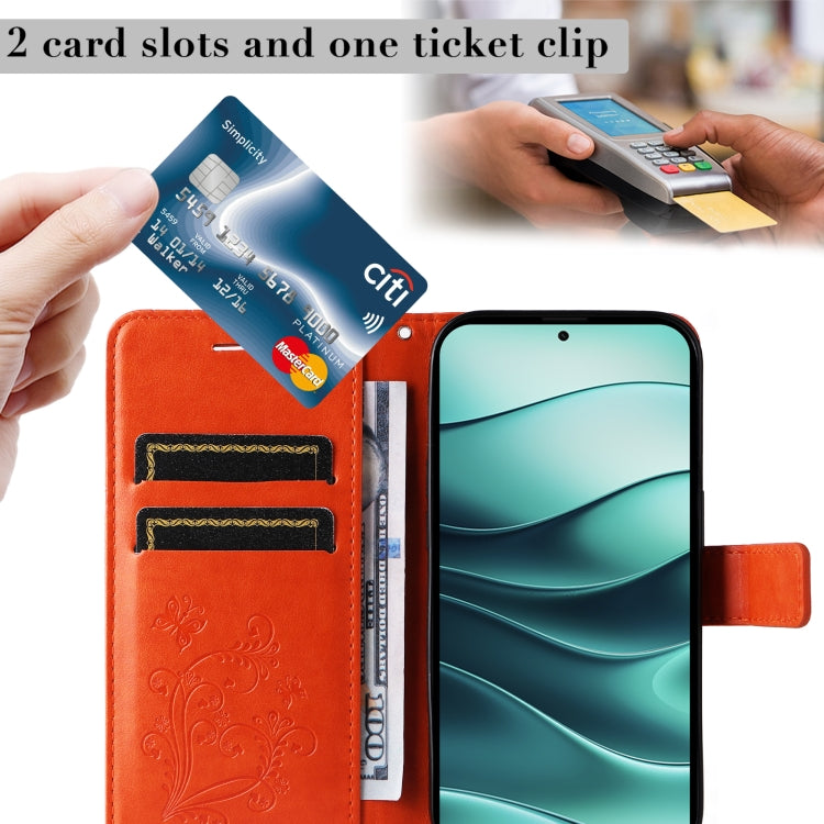 For Redmi Note 14 5G 3D Butterfly Embossed Pattern Flip Leather Phone Case