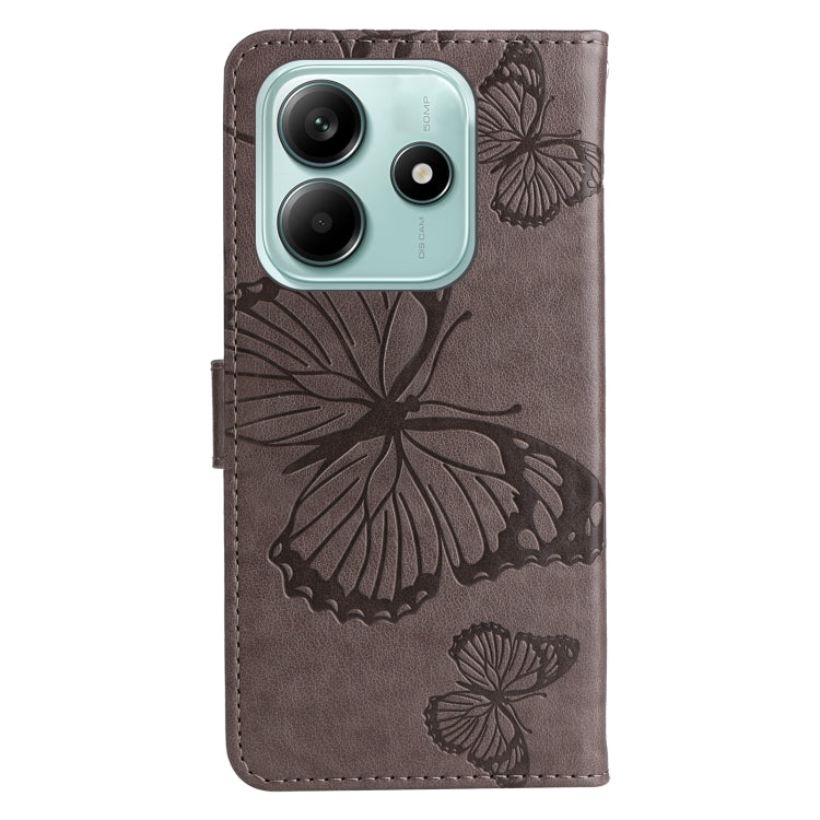 For Redmi Note 14 5G 3D Butterfly Embossed Pattern Flip Leather Phone Case
