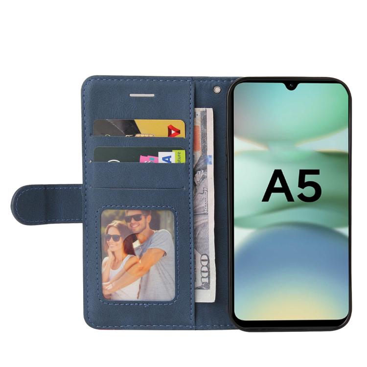For Redmi A5 4G 173.3mm Dual-color Splicing Flip Leather Phone Case