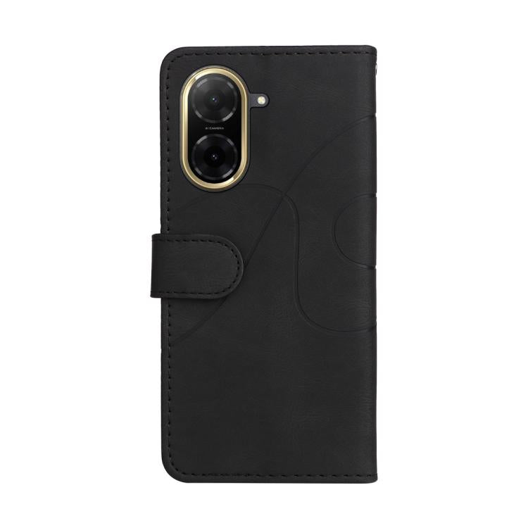 For Redmi A5 4G 173.3mm Dual-color Splicing Flip Leather Phone Case