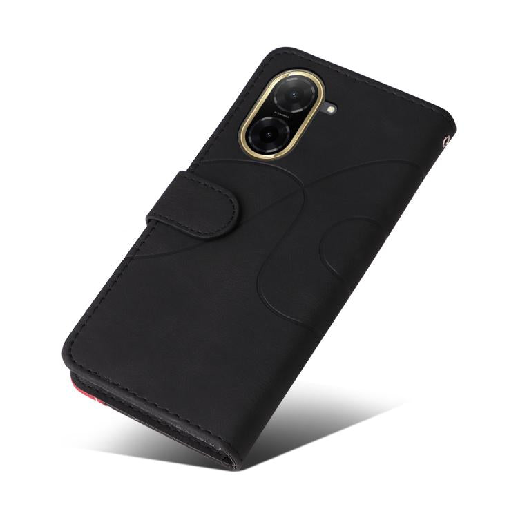 For Redmi A5 4G 173.3mm Dual-color Splicing Flip Leather Phone Case